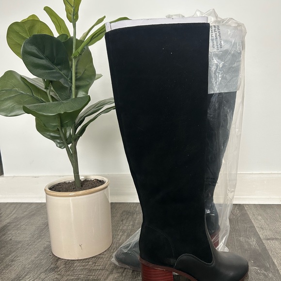 Splendid Black Heeled Boots Size 7 NEW - Picture 3 of 15